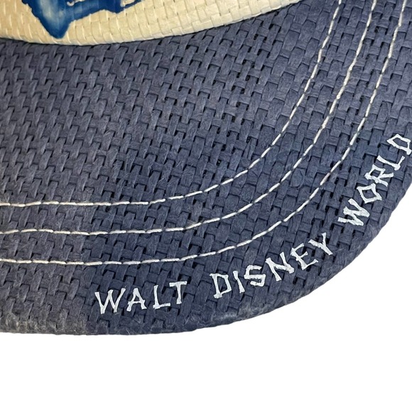 World Parks Mickey Mouse Baseball Hat Cap Paper Kickin Back And Takin Names OS - Picture 5 of 7